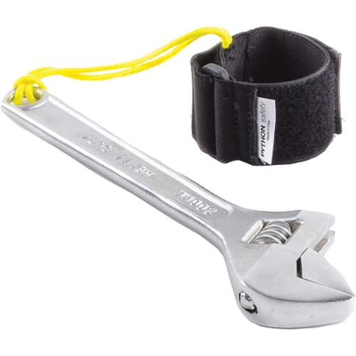 Adjustable Tool Tethering Wristband With Cord Infinity Industrial Services Inc.