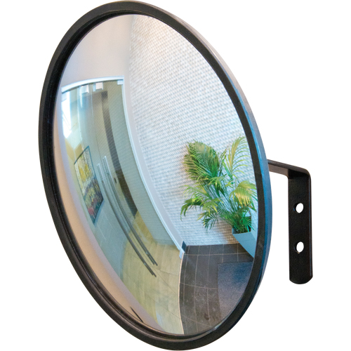 Miroir convexe avec support, Int&eacute;rieur/Ext&eacute;rieur, Diam&egrave;tre 12" Infinity Industrial Services Inc.