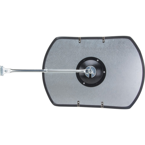 Roundtangular Convex Mirror with Telescopic Arm, 12" H x 18" W, Indoor/Outdoor Infinity Industrial Services Inc.