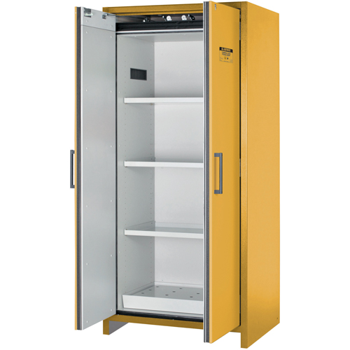 Armoire d'entreposage 90 minutes s&eacute;curitaire et conforme &agrave; la norme EN, 30 gal., 2 Porte(s), 35,16" La x 76,89" h x 24,21" p Infinity Industrial Services Inc.