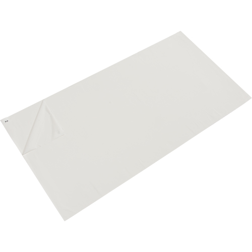 Tapis pelables de rechange pour salle blanche, &eacute;paisseur 1,57 mils, 3' la, 3-3/4' lo x Blanc Infinity Industrial Services Inc.