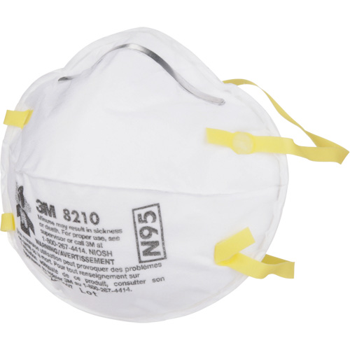Respirateurs contre les particules 8210, N95, Certifi&eacute; NIOSH Infinity Industrial Services Inc.