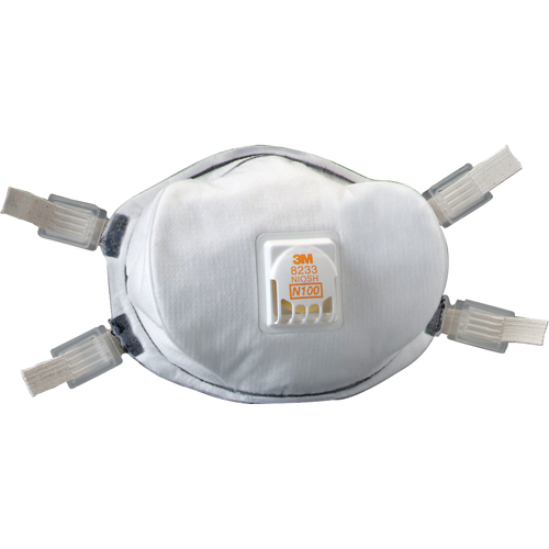Respirateurs contre les particules 8233, N100, Certifi&eacute; NIOSH Infinity Industrial Services Inc.
