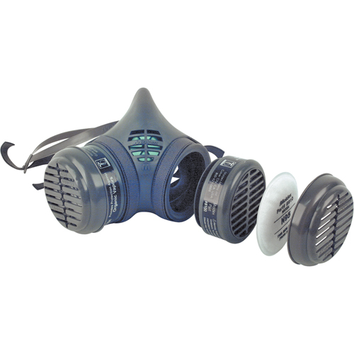 8000 Series Assembled Respirator, Elastomer/Thermoplastic, Medium Infinity Industrial Services Inc.