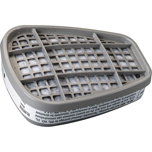 Cartouches pour respirateur s&eacute;rie 6000, Cartouche gaz/vapeur, Gaz acide Infinity Industrial Services Inc.