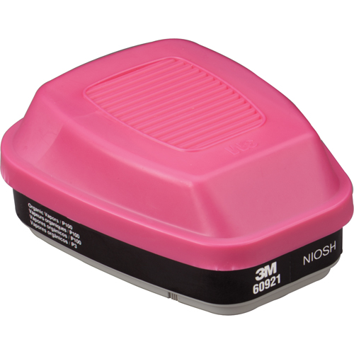 Cartouches pour respirateur s&eacute;rie 6000, Cartouche gaz/vapeur, Vapeurs organiques/P100 Infinity Industrial Services Inc.