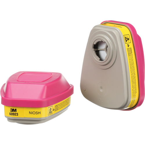 Cartouches pour respirateur s&eacute;rie 6000, Cartouche gaz/vapeur, Vapeurs organiques/Gaz acides/P100 Infinity Industrial Services Inc.