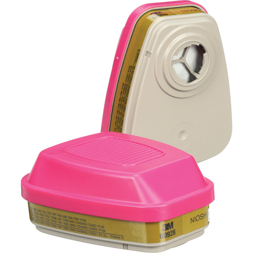 6000 Series Respirator Cartridges, Gas/Vapour Cartridge, Multi-Gas/Vapour/P100 Infinity Industrial Services Inc.