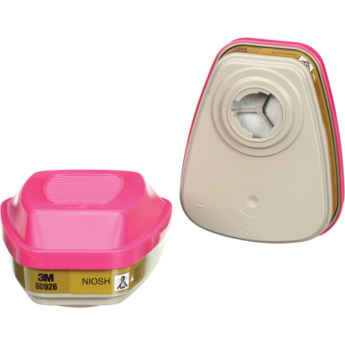 6000 Series Respirator Cartridges, Gas/Vapour Cartridge, Multi-Gas/Vapour/P100 Infinity Industrial Services Inc.