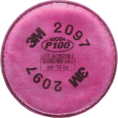 Pr&eacute;filtres pour respirateurs s&eacute;rie 2000, Filtre contre les particules, Vapeurs organiques/P100 Infinity Industrial Services Inc.