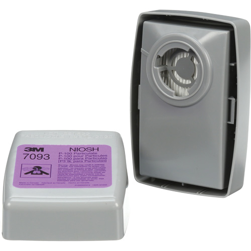 Filtres pour respirateur 7093, Filtre contre les particules, Filtre P100 Infinity Industrial Services Inc.