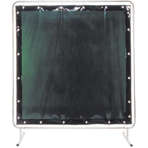 Welding Screen and Frame, Green, 5' x 9' Infinity Industrial Services Inc.