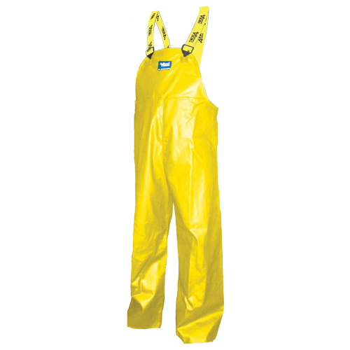 Journeyman&reg; Bib Pants, Small, Polyester/PVC, Yellow Infinity Industrial Services Inc.