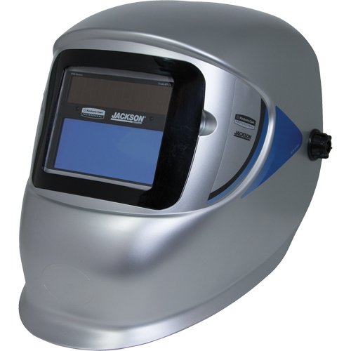 WH40 Variable ADF Welding Helmet, 3.77" L x 1.65" W View Area, 9 - 13 Shade Range, Silver Infinity Industrial Services Inc.