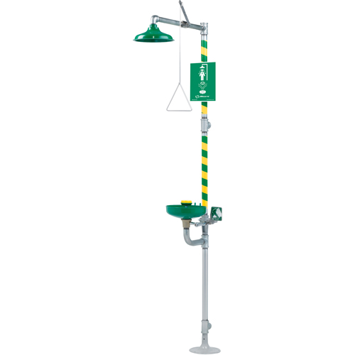 Combination Emergency Shower and Eye/Face Wash Stations, Pedestal Infinity Industrial Services Inc.