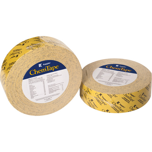 ChemTape&reg; Chemical-Resistant Tape, 50.8 mm (2") x 50 m (164'), Yellow Infinity Industrial Services Inc.
