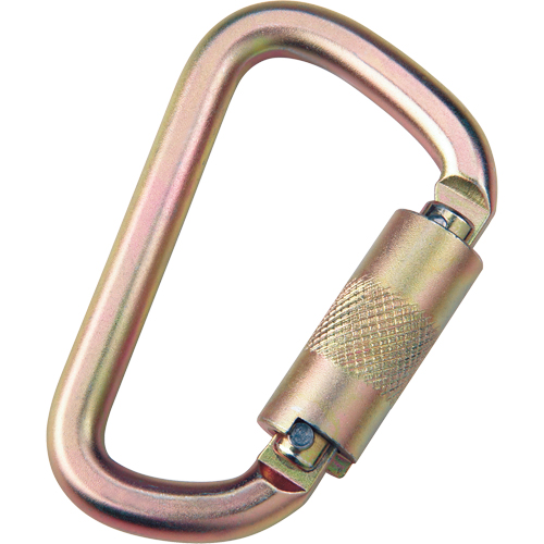 Anchorage Connecting Carabiner, Steel, 420 lbs. Capacity Infinity Industrial Services Inc.