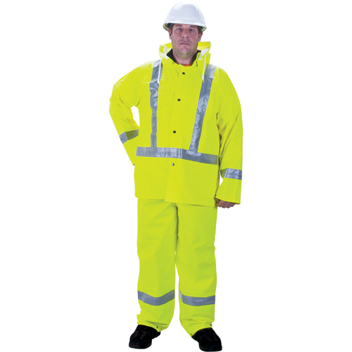 Imperm&eacute;able pour la circulation de premi&egrave;re qualit&eacute; RZ900, Petit, Jaune lime haute visibilit&eacute; Infinity Industrial Services Inc.