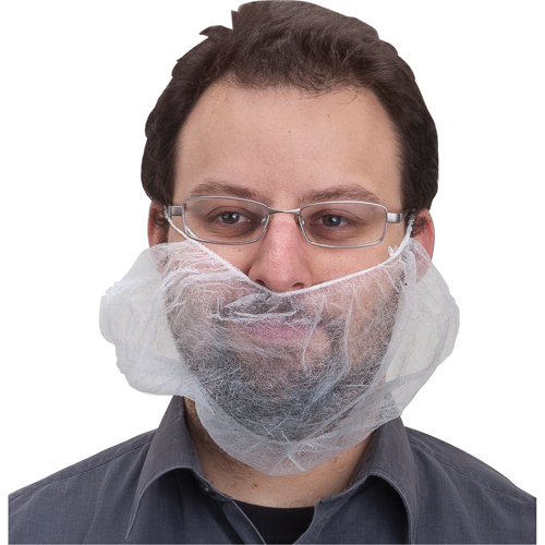 Beard Nets, Polypropylene, White Infinity Industrial Services Inc.