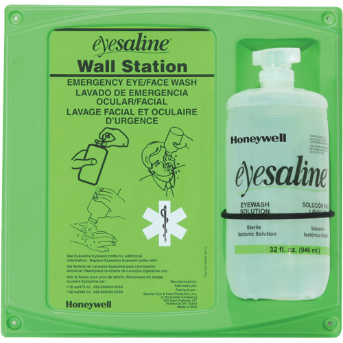 Saline Eyewash Wall Station, Single Infinity Industrial Services Inc.