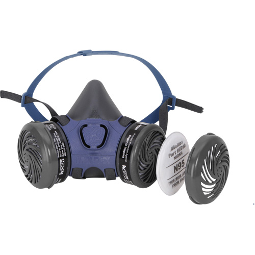 Pre-assembled Paint/Spray Pesticide 7000 Half-Mask Respirator, Elastomer/Thermoplastic, Medium Infinity Industrial Services Inc.