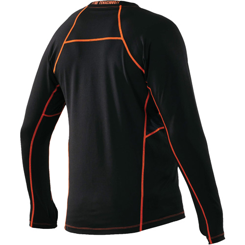 Long Sleeve Thermal Shirts, Men's, Medium, Black Infinity Industrial Services Inc.