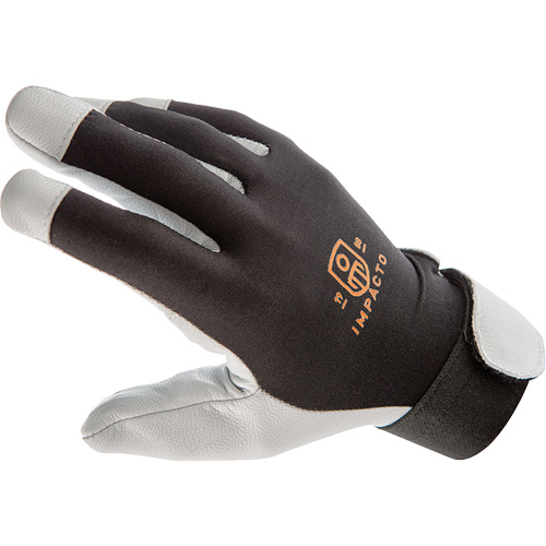 Anti-Vibration Air Glove&reg;, Size Medium, Pearl Leather Palm Infinity Industrial Services Inc.