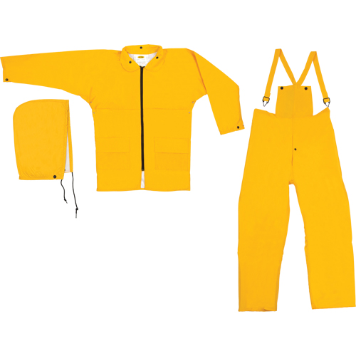 Natpac Rain Suit, Nylon, Small, Yellow Infinity Industrial Services Inc.