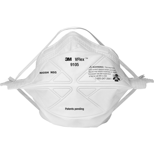9105S VFlex Particulate Respirators, N95, NIOSH Certified, Small Infinity Industrial Services Inc.