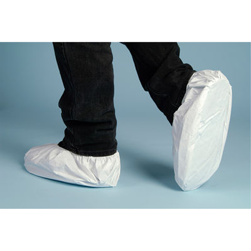 Shoe Covers, Large, Microporous, White Infinity Industrial Services Inc.