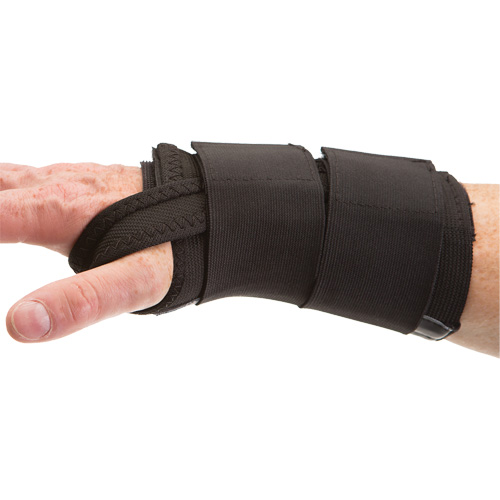 Dual Elastic Wrist Supports, Elastic, Left Hand, Small Infinity Industrial Services Inc.