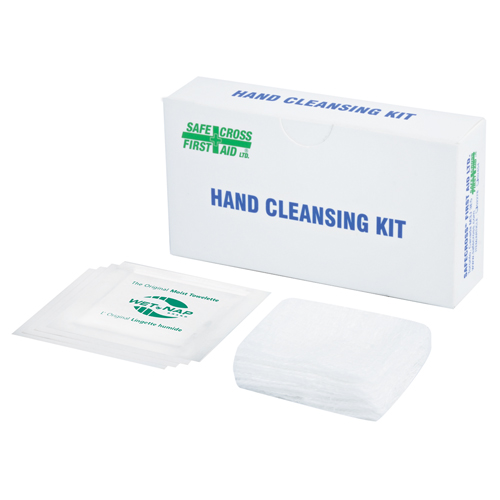 Trousse de nettoyage des mains, Serviette Infinity Industrial Services Inc.