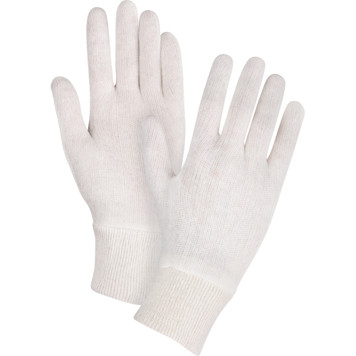 Gants d'inspection de poids moyen, Poly/coton, Poignet Poignet en tricot, Hommes Infinity Industrial Services Inc.