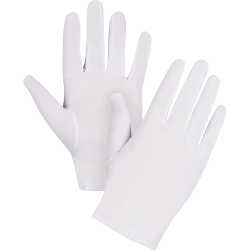 Low-Lint Inspection Gloves, Nylon, Hemmed Cuff, Ladies/X-Small Infinity Industrial Services Inc.