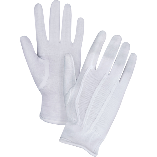 Gants pour serveur/parade, Coton, Poignet &agrave; ourlet, T-Grand Infinity Industrial Services Inc.