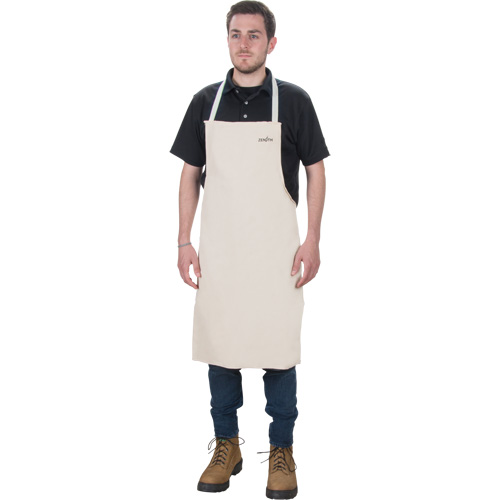 Apron, Cotton, 36" L x 29" W, Natural Infinity Industrial Services Inc.