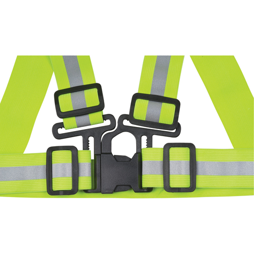 Harnais de s&eacute;curit&eacute; d'usage standard, Jaune lime haute visibilit&eacute;, Couleur r&eacute;fl&eacute;chissante Argent, Moyen Infinity Industrial Services Inc.