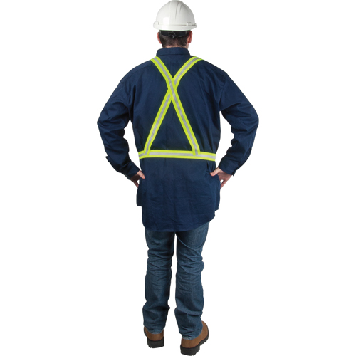 Harnais de s&eacute;curit&eacute; d'usage standard, Jaune lime haute visibilit&eacute;, Couleur r&eacute;fl&eacute;chissante Argent, Moyen Infinity Industrial Services Inc.