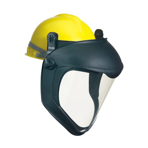 Uvex&reg; Bionic Faceshield with Hardhat Adapter, Polycarbonate Infinity Industrial Services Inc.