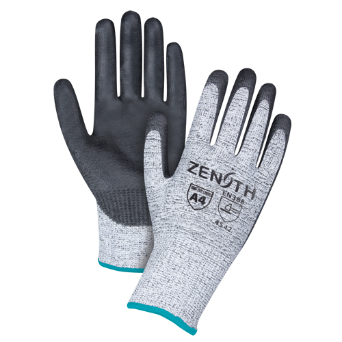 Seamless Stretch Cut-Resistant Gloves, Size X-Large/10, 13 Gauge, Polyurethane Coated, HPPE Shell, ANSI/ISEA 105 Level 4/EN 388 Level 5 Infinity Industrial Services Inc.