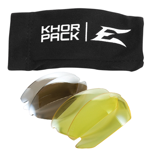Lentilles de rechange pour les lunettes de s&eacute;curit&eacute; Khor, Antibu&eacute;e/anti-&eacute;gratignures, Transparent, Khor Infinity Industrial Services Inc.