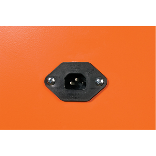 Emergency Preparedness Storage Cabinets, Steel, 4 Shelves, 65" H x 43" W x 18" D, Orange Infinity Industrial Services Inc.