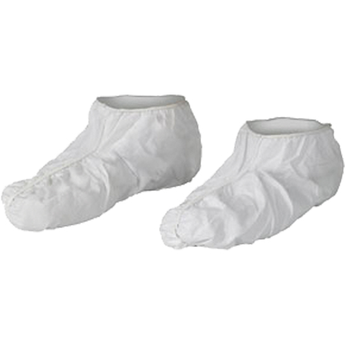 KleenGuard A40 Shoe Covers, Medium, Vinyl, White Infinity Industrial Services Inc.