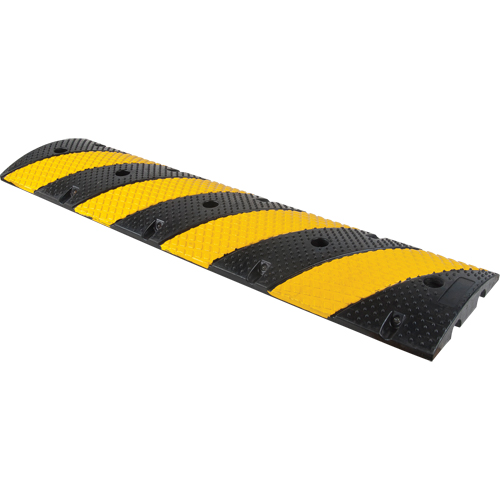 Speed Bump, Rubber, 4' L x 11-3/4" W x 2" H Infinity Industrial Services Inc.