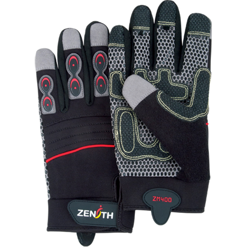 ZM400 Premium Mechanic's Gloves, Synthetic Palm, Size Medium Infinity Industrial Services Inc.