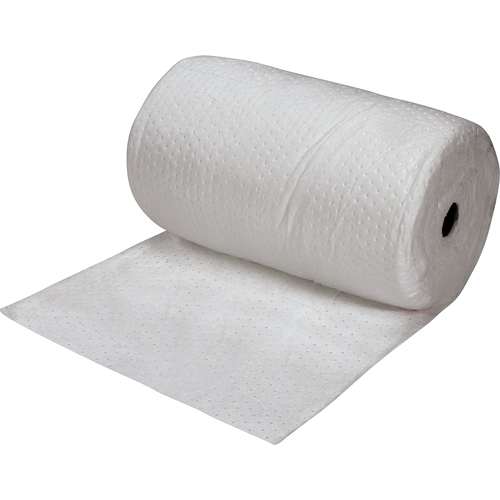 Premium Bonded Sorbent Rolls, Lightweight, 300' L x 30" W, 55 Gal. Absorbancy Infinity Industrial Services Inc.