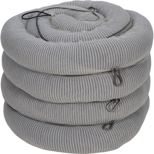 Premium Sorbent Boom, Universal, 10' L x 5" W, 35 Gal. Absorbancy, 4 /Pack Infinity Industrial Services Inc.
