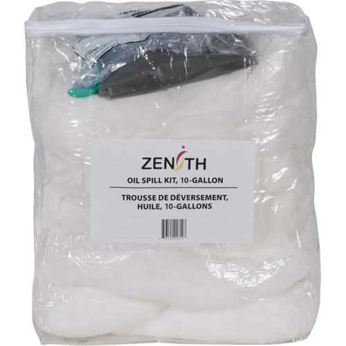 Trousse de lutte contre les d&eacute;versements de premi&egrave;re qualit&eacute; pour camion, Huile seulement, Sac, Absorbance de 10 gal. US Infinity Industrial Services Inc.