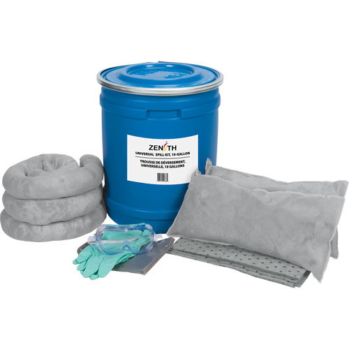 Trousse de lutte contre les d&eacute;versements pour camion, Universel, Baril, Absorbance de 10 gal. US Infinity Industrial Services Inc.