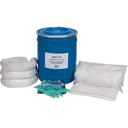 Truck Spill Kit, Oil Only, Drum, 10 US gal. Absorbancy Infinity Industrial Services Inc.